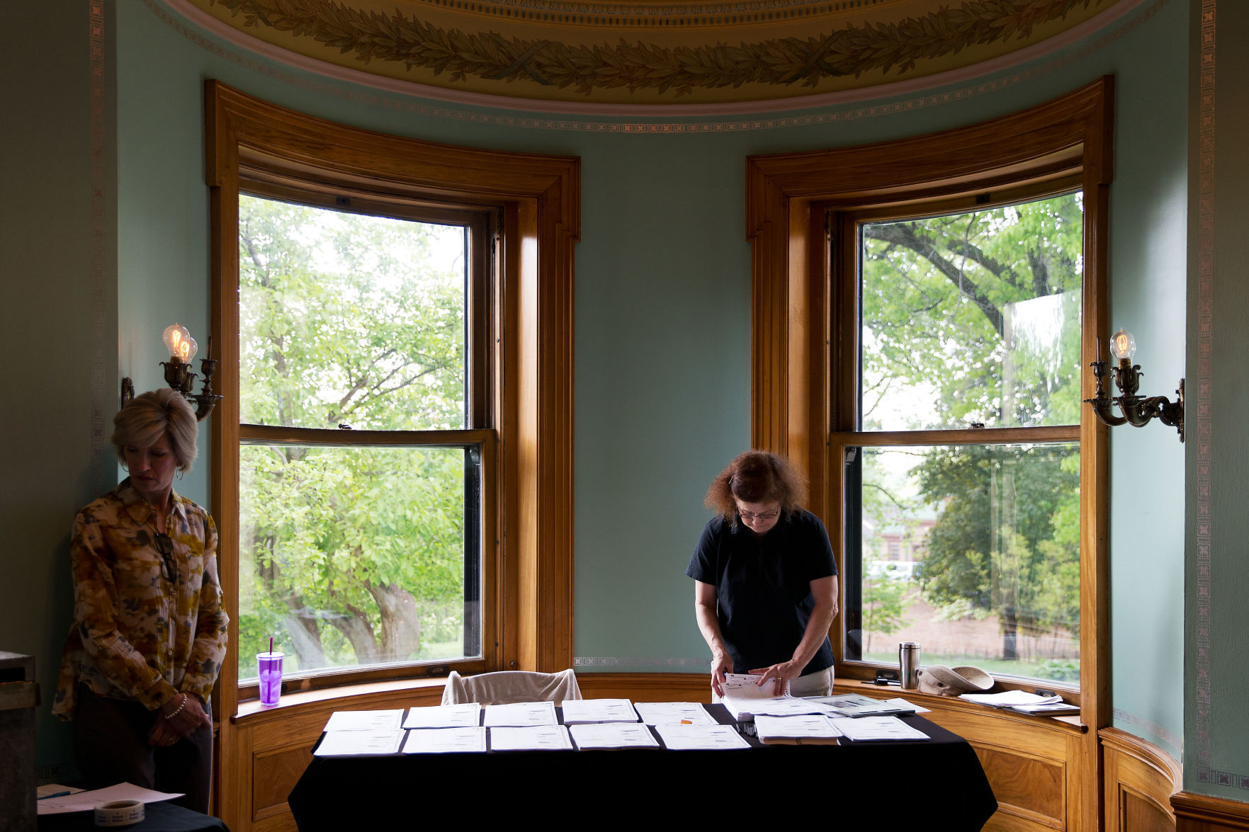 Joslyn Castle polling place